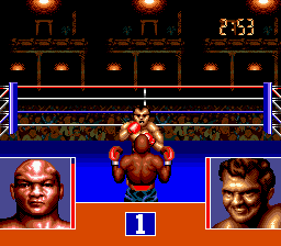 Скриншот игры George Foreman's KO Boxing
